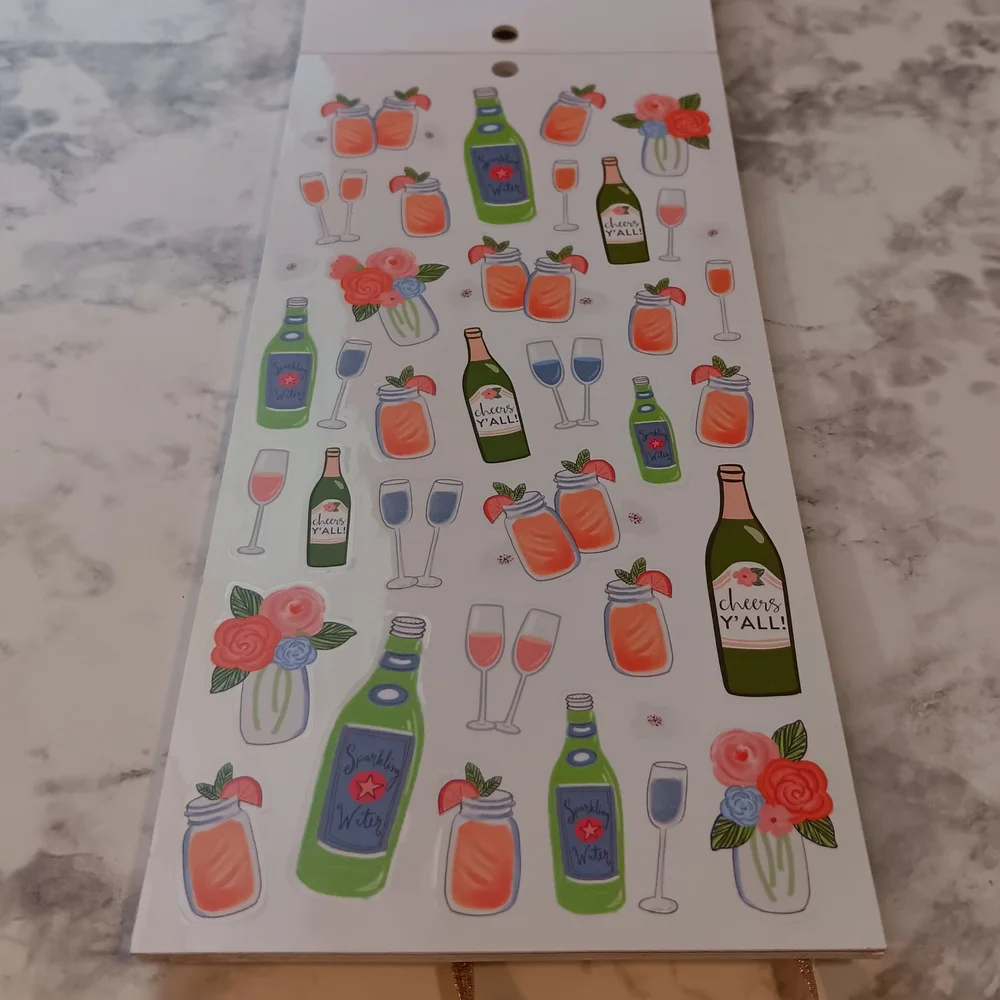 Recollections Southern Blues Sticker Pad – Over 700 Pieces! - Picture 7 of 14